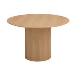 Home Detail Talia Natural Round Japandi Table - thumbnail 2