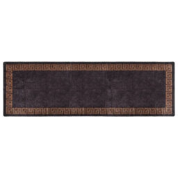 Walplus Rug Washable 80X300 Cm Black And Gold Anti Slip - thumbnail 1