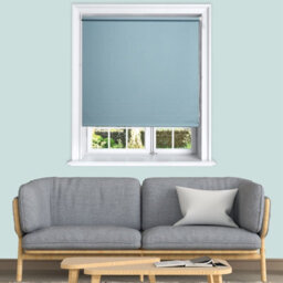 Lister Cartwright Blackout Plain Roller Blinds Windows Blind Child Safety Included (Blue, 120 Cm Width X 160 Cm Drop) - thumbnail 3
