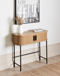 Beliani  Console Table Bradley Brown - thumbnail 2