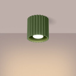Luminosa Lighting Luminosa Aura Surface Mounted Downlight Olive Green 1X Gu10 - thumbnail 3