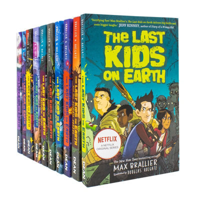 BOOKS4PEOPLE The Last Kids On Earth Series 10 Books Collection Set By Max Brallier (Last Kids On Earth, Zombie Parade, Nightmare King, Cosmic B