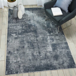 Grey Abstract Modern Luxurious Easy To Clean Rug For Living Room Bedroom And Dining Room-239Cm (Circle) - thumbnail 2