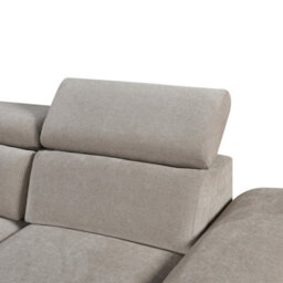 More4Homes Leon Fabric Pull Out Corner Sofa Bed Beige - thumbnail 6