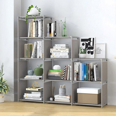9 Cube Storage Bookcase Shelf Unit Living Room Office Display - image 1
