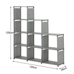 9 Cube Storage Bookcase Shelf Unit Living Room Office Display - thumbnail 2
