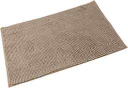 Super Soft Chloe Microfiber Fast Dry Bath Mat Bathroom Shower Machine Washable 50 X 80Cm Walnut - thumbnail 1