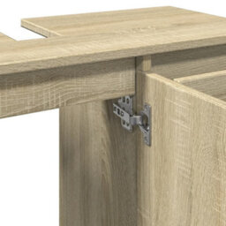 Berkfield Bathroom Cabinet Sonoma Oak 80X33X60 Cm Engineered Wood - thumbnail 7