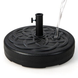 Costway 56Cm Patio Fillable Umbrella Base Stand Water/sand Fit Pole 38 & 48 mm - thumbnail 1