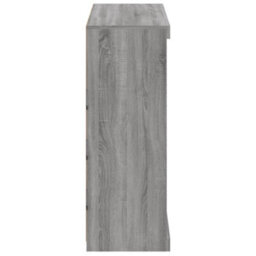Berkfield Sideboard With Led Lights Grey Sonoma 81X37X100 Cm - thumbnail 7