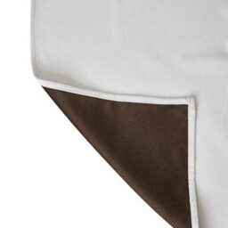 Living And Home White 2-Piece Blackout Chenille Blinds, 117Cm X 183Cm - thumbnail 7