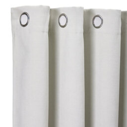Living And Home White 2-Piece Blackout Chenille Blinds, 117Cm X 183Cm - thumbnail 4