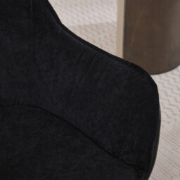Abrihome Home Office Chair Artificial Leather Armchair, Low Seat Vanity Chair Ideal For Living Room Bedroom And Study - thumbnail 5