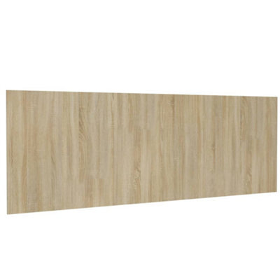 Vidaxl Wall Headboard Sonoma Oak 240X1.5X80 Cm Engineered Wood - image 1