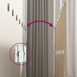 Vidaxl Wall Headboard Sonoma Oak 240X1.5X80 Cm Engineered Wood - thumbnail 6