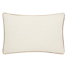 Morris & Co Marigold Embroidered Velvet Cushion Cover - thumbnail 3