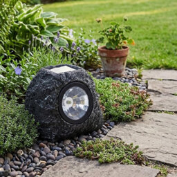 Storm Trading Group 4 X Solar Granite Rock Spotlights High Performance 3 Lumen Super Bright Lights - thumbnail 4