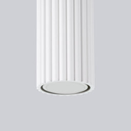 Sollux Lighting Karbon Aluminum White 1 Lights Minimalist Ceiling Light - thumbnail 6