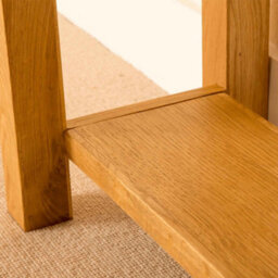 Newlyn Oak 85Cm Console Table With Drawers - By Roseland Furniture - thumbnail 8