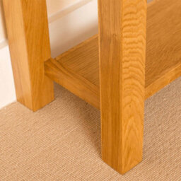 Newlyn Oak 85Cm Console Table With Drawers - By Roseland Furniture - thumbnail 9