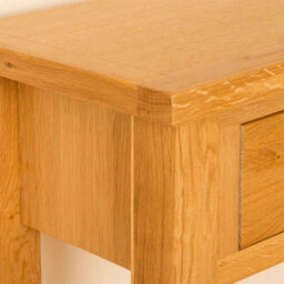 Newlyn Oak 85Cm Console Table With Drawers - By Roseland Furniture - thumbnail 4