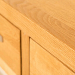 Newlyn Oak 85Cm Console Table With Drawers - By Roseland Furniture - thumbnail 6