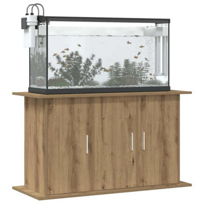 Walplus Artisan Oak Aquarium Stand & Cabinet 101X41X58Cm Engineered Wood - image 1