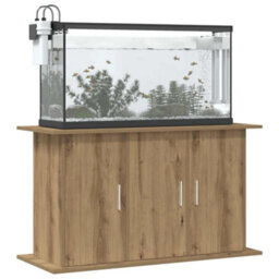 Walplus Artisan Oak Aquarium Stand & Cabinet 101X41X58Cm Engineered Wood - thumbnail 1