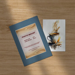Ak Frames 7X5 Pompadour Picture Mounts To Fit 5X3.5 Aperture Size - Mount Board Only (No Frame Included) - thumbnail 5