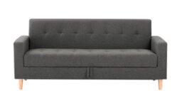 Mattress Guru Modern Smart Sofa In A Box, Grey Fabric Sofa With Hidden Storage, 3 Seater - thumbnail 1