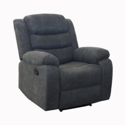 More4Homes Boston Manual Recliner Fabric 1+2+3 Seater Sofa Set (Grey) - thumbnail 6