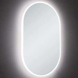 Plum&clay Annie Led Illuminated Bathroom Oval Mirror With Demister (H)550mm (W)800mm - thumbnail 2