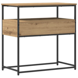 Walplus Console Table With Drawer Artisan Oak 75 X 40 X 75 Cm - thumbnail 4
