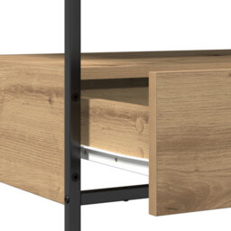 Walplus Console Table With Drawer Artisan Oak 75 X 40 X 75 Cm - thumbnail 7