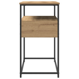 Walplus Console Table With Drawer Artisan Oak 75 X 40 X 75 Cm - thumbnail 6