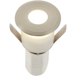 Recessed Decking Ip67 Guide Light - 1.2W Cool White Led - Satin Nickel Plate - thumbnail 1