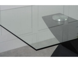 That's Furniture Valencia Black 160Cm Small Glass Dining Table - thumbnail 4