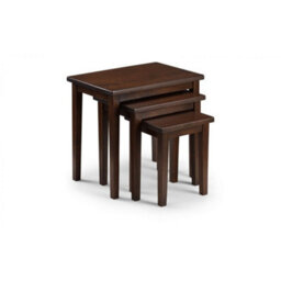 Ashfield Premium Mahogany Nest Of Tables - thumbnail 2
