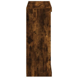 Berkfield Sideboard With Led Lights Smoked Oak 81X37X100 Cm - thumbnail 7
