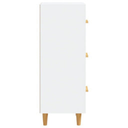 Berkfield Stylish Sideboard White 34.5X34X90 Cm Engineered Wood - thumbnail 7