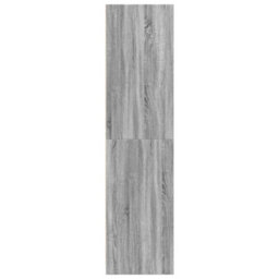 Berkfield Wardrobe Grey Sonoma 100X50X200 Cm Engineered Wood - thumbnail 5
