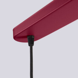 Sollux Lighting Halo Aluminum/glass Burgundy 2 Lights Modern Pendant Lamps - thumbnail 8