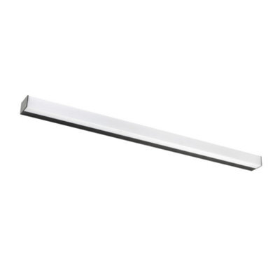 Luminosa Lighting Luminosa Nilo-2 Integrated Led Bathroom Over Mirror Light Black, 3000K, Ip44