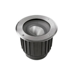 Luminosa Lighting Luminosa Gea Outdoor Led Recessed Ground Uplight Stainless Steel Polished 1950Lm 2700K Ip67