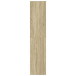 Berkfield Highboard Sonoma Oak 30X41X185 Cm Engineered Wood - thumbnail 5