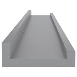 Berkfield Wall Shelves 4 Pcs Grey 60X9X3 Cm - thumbnail 7