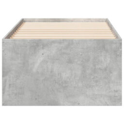 Berkfield Daybed With Drawers Without Mattress Concrete Grey 90X190 Cm Single - thumbnail 5