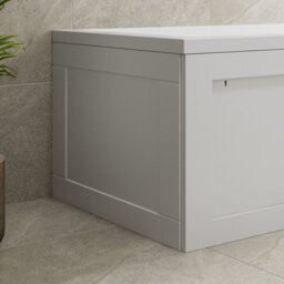 Aveli 1700 Side & End Bath Panel Pack Lockable Side Storage Straight Baths Gloss White - thumbnail 5