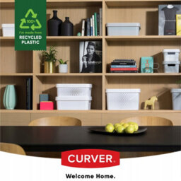 Curver Infinity Box 17 L, Recycled Plastic, White, 35.5 X 26.2 X 21.9 Cm - thumbnail 5