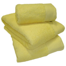 Rapport Home Chatsworth Bath Sheet Pure Cotton Yellow